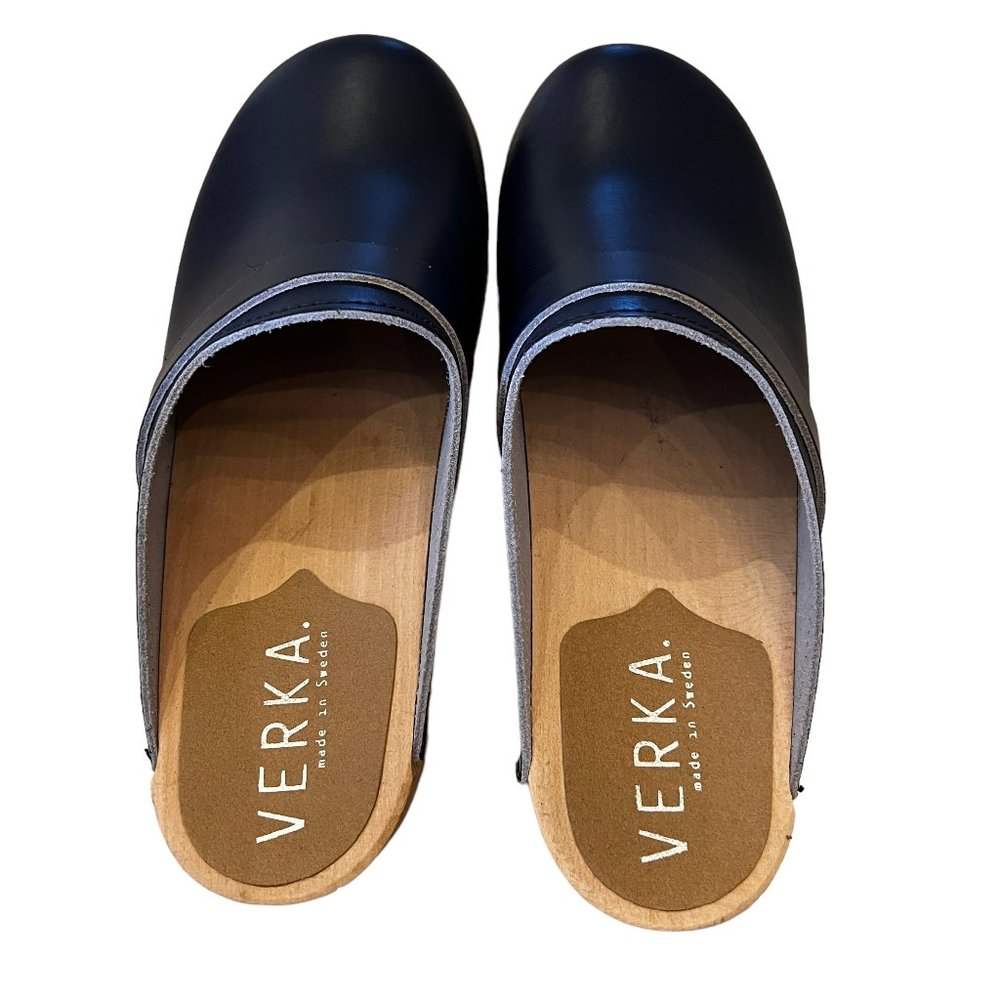 NEW Verka “Ledig” Clogs in Blueberry – Size EU 37 (US 6–6.5) - Picture 9 of 13
